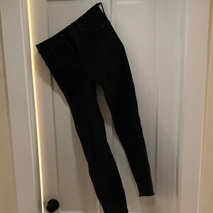 Madewell Black Stovepipe Jeans